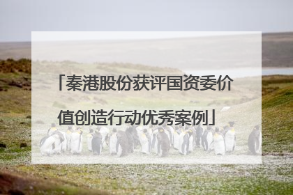 秦港股份获评国资委价值创造行动优秀案例