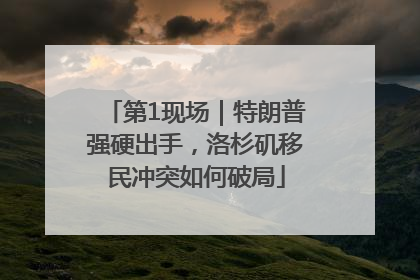 第1现场｜特朗普强硬出手，洛杉矶移民冲突如何破局