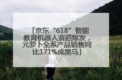 京东“618”智能教育机器人赛道爆发，元萝卜全系产品销售同比171%成黑马