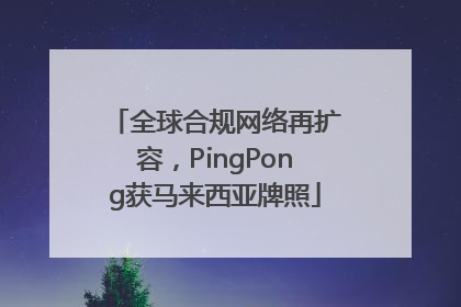 全球合规网络再扩容，PingPong获马来西亚牌照