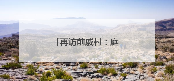 再访前戚村：庭院开出浪漫花