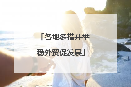 各地多措并举稳外贸促发展