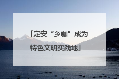 定安“乡咖”成为特色文明实践地