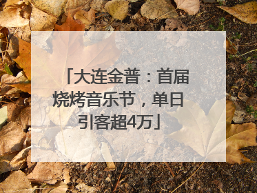 大连金普：首届烧烤音乐节，单日引客超4万