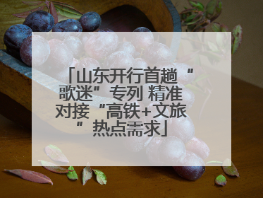 山东开行首趟“歌迷”专列 精准对接“高铁+文旅”热点需求