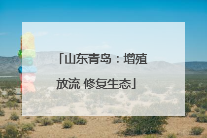山东青岛：增殖放流 修复生态