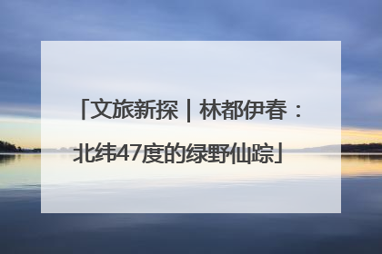 文旅新探｜林都伊春：北纬47度的绿野仙踪