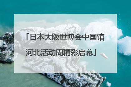 日本大阪世博会中国馆河北活动周精彩启幕