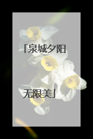 泉城夕阳无限美