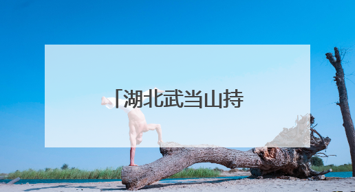 湖北武当山持续推进文物本体保护修缮工作