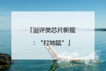 漫评美芯片新规：“打地鼠”