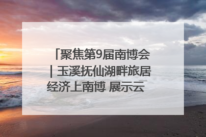 聚焦第9届南博会｜玉溪抚仙湖畔旅居经济上南博 展示云南生活新样本