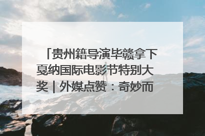 贵州籍导演毕赣拿下戛纳国际电影节特别大奖｜外媒点赞：奇妙而广阔的纯粹电影梦