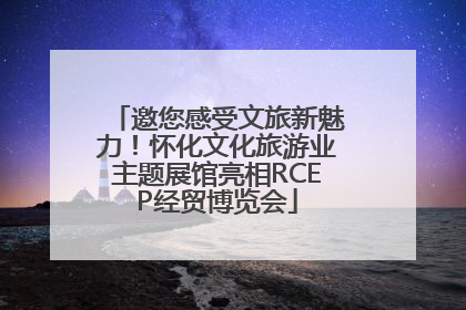 邀您感受文旅新魅力！怀化文化旅游业主题展馆亮相RCEP经贸博览会