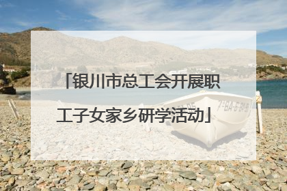 银川市总工会开展职工子女家乡研学活动