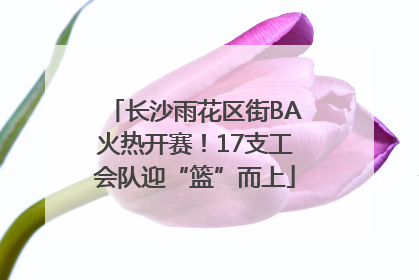 长沙雨花区街BA火热开赛！17支工会队迎“篮”而上
