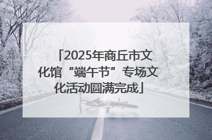 2025年商丘市文化馆“端午节”专场文化活动圆满完成