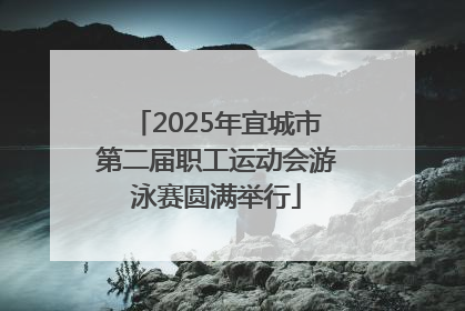 2025年宜城市第二届职工运动会游泳赛圆满举行